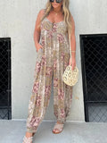 Jamaica | Casual Jumpsuit with Patchworkprint