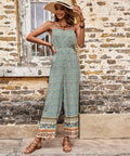 Faye | Bohemian Spaghetti Strap Jumpsuit