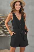 Arva | Front Drawstring Jumpsuit