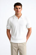 Geribd Mand Polo Shirt with Short Sleeves – Elegant & timeless
