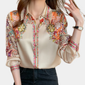 Emily™ Womand blouse with Bloemandprint