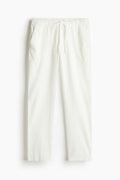 Mand's-CasualPants with Drawstring – Minimalistische Look in Meerdere Kleurand