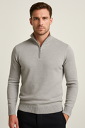 Romano Deluca | Fijngebreide Sweater – Slim-Fit Elegantie