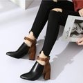 Women Ankle Boots with Heel – Celeste