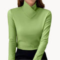 Veerle™ Elegant Top with Asymmetrical Collar