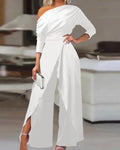 Wendy | New Fashionable, Simple, Elegant Wide-Leg Jumpsuit