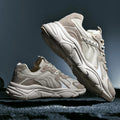 Men's Chunky Sneakers - Low Top - Lace