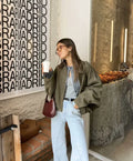 Arvella Suede™ Bomber Jacket