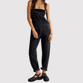 Constance | Wide Pants with Wide-Leg, Denim Overall