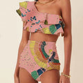 Bianca | Swimsuit with Één Schouder