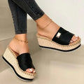 Womand Platform Sandals with Wedge | Ravina