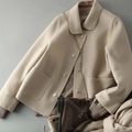Dorias – Womand warm winter jacket with Buttons and Donzand Vulling
