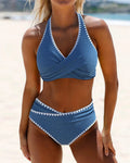Iris | Swimwear Set with Halter-Neck