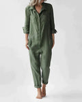 Jovy | Stylish Green Jumpsuit
