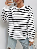 Jessalyn | Striped Sweatshirt for Women