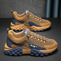Men's Lace Up Platform Sneakers with Rounded Toe