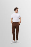 Joachim | Classic Slim-Fit Witte T-Shirt for Men