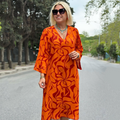 Lina | Linen Blend Dress