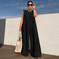Mabel | Sleeveless Jumpsuits with Wide-Leg